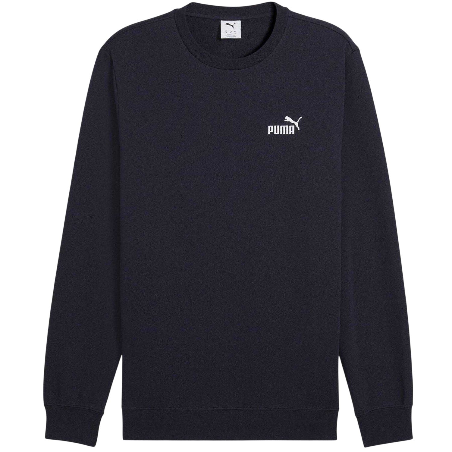 Navy - Front - Puma Mens Number 1 Relaxed Fit Sweatshirt
