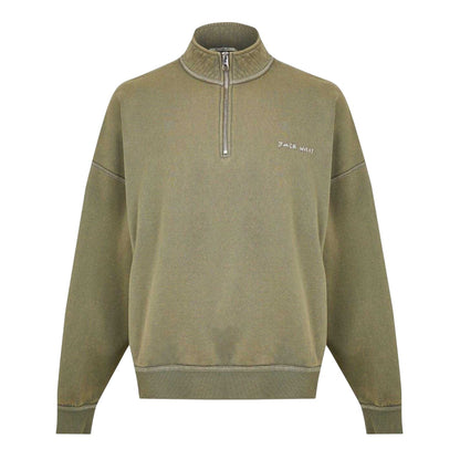 Silver Sage - Front - Jack Wills Mens Fleece Sweatshirt