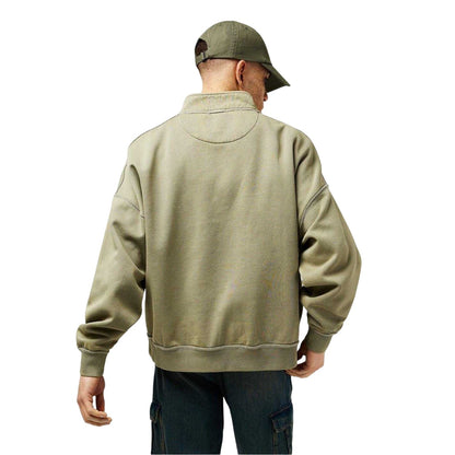 Silver Sage - Back - Jack Wills Mens Fleece Sweatshirt