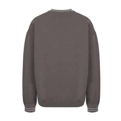Slate - Back - Jack Wills Mens Graphic Print Drop Shoulder Relaxed Fit Sweatshirt