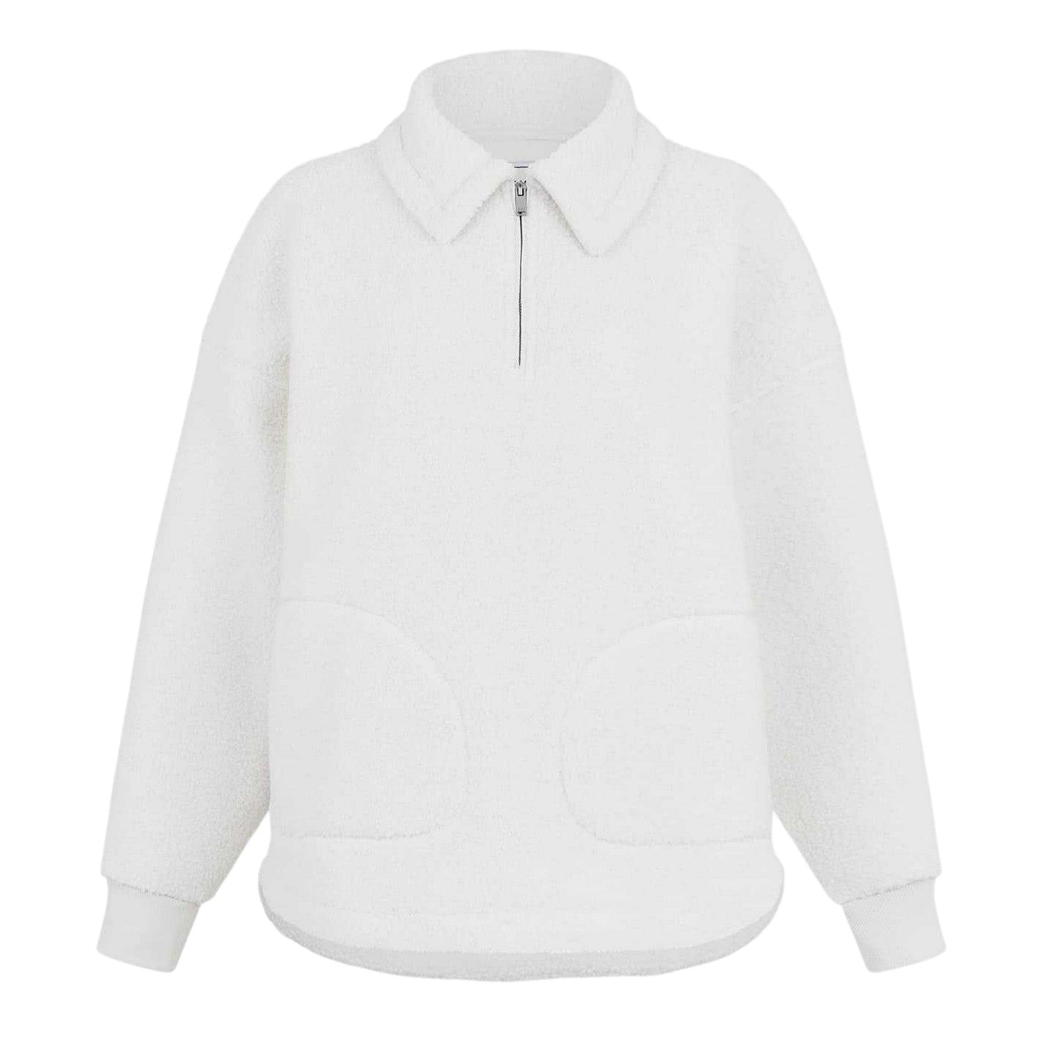 Vintage White - Front - Jack Wills Womens-Ladies Fleece Drop Shoulder Sweatshirt