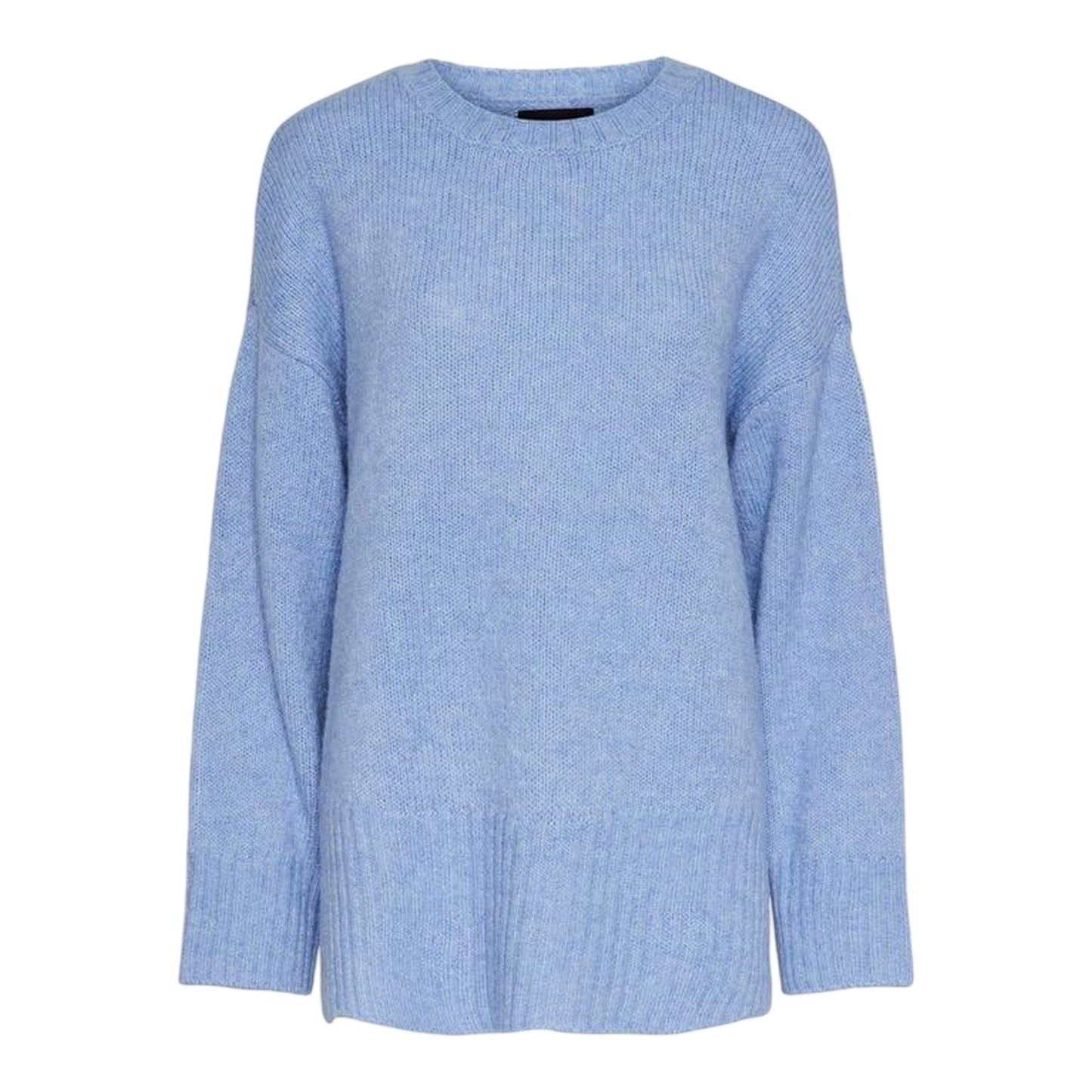 Hydrangea - Front - Pieces Unisex Adult Drop Shoulder Relaxed Fit Jumper