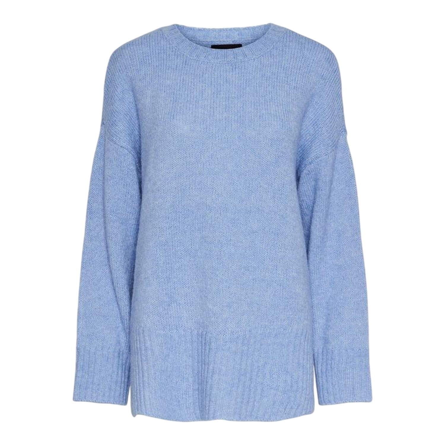 Hydrangea - Front - Pieces Unisex Adult Drop Shoulder Relaxed Fit Jumper