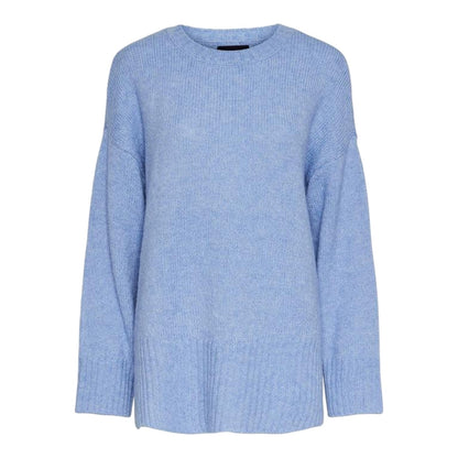 Hydrangea - Front - Pieces Unisex Adult Drop Shoulder Relaxed Fit Jumper