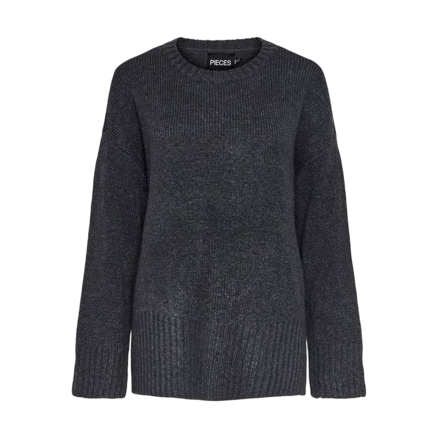 Magnet - Front - Pieces Unisex Adult Drop Shoulder Relaxed Fit Jumper