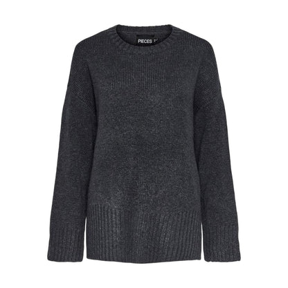 Magnet - Front - Pieces Unisex Adult Drop Shoulder Relaxed Fit Jumper