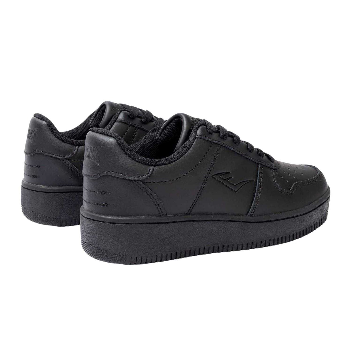 Black - Back - Everlast Womens-Ladies Hanshi Leather Platform Trainers