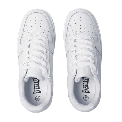 White - Lifestyle - Everlast Womens-Ladies Hanshi Leather Platform Trainers