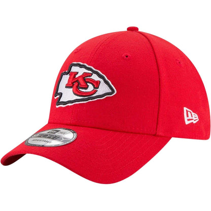 Red - Side - New Era 9Forty Kansas City Chiefs Curved Peak Baseball Cap