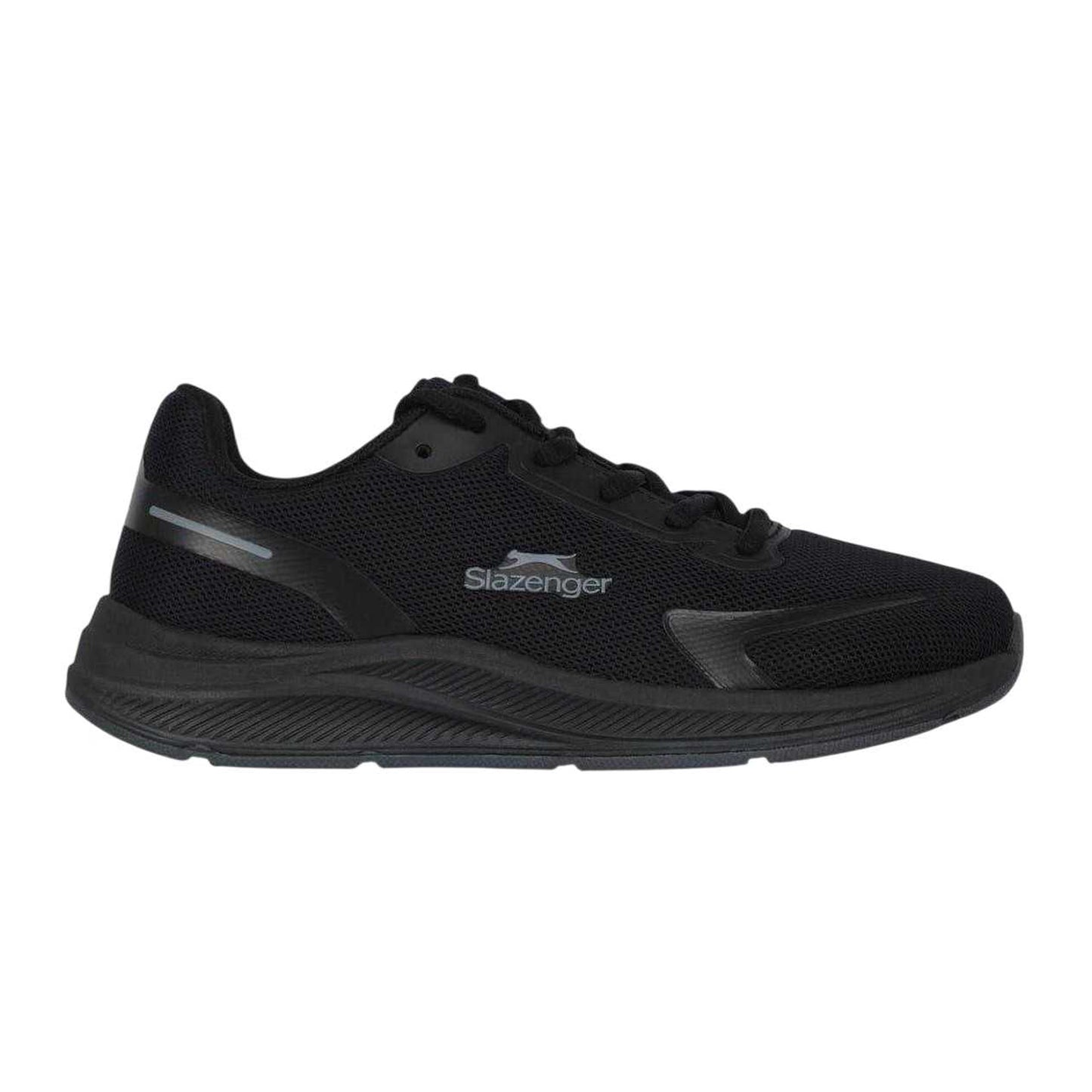 Black - Front - Slazenger Womens-Ladies Assent Trainers