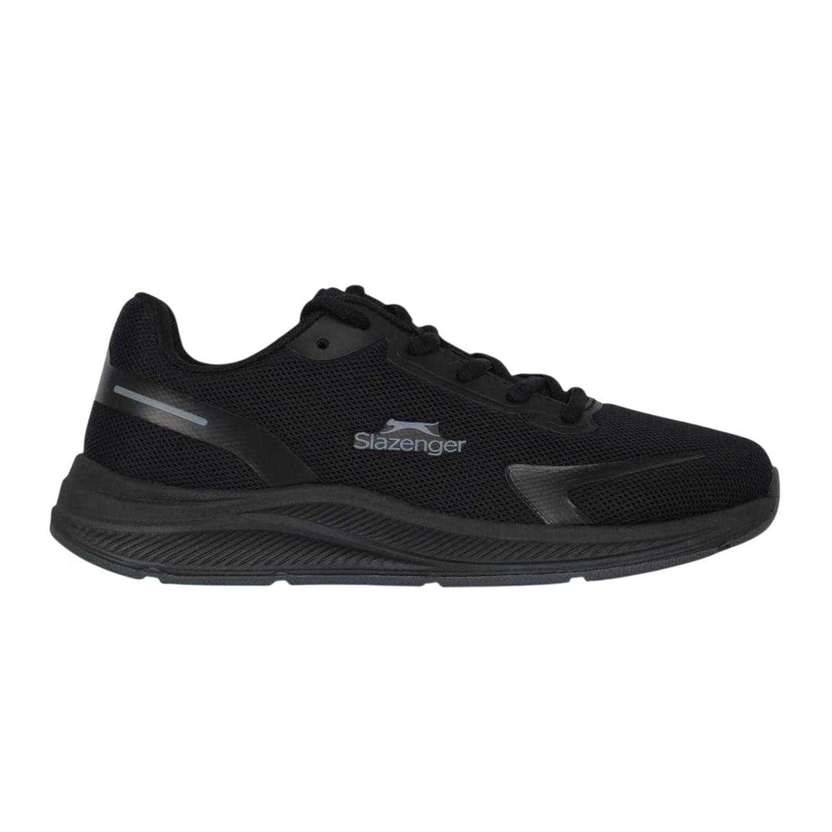 Black - Front - Slazenger Womens-Ladies Assent Trainers