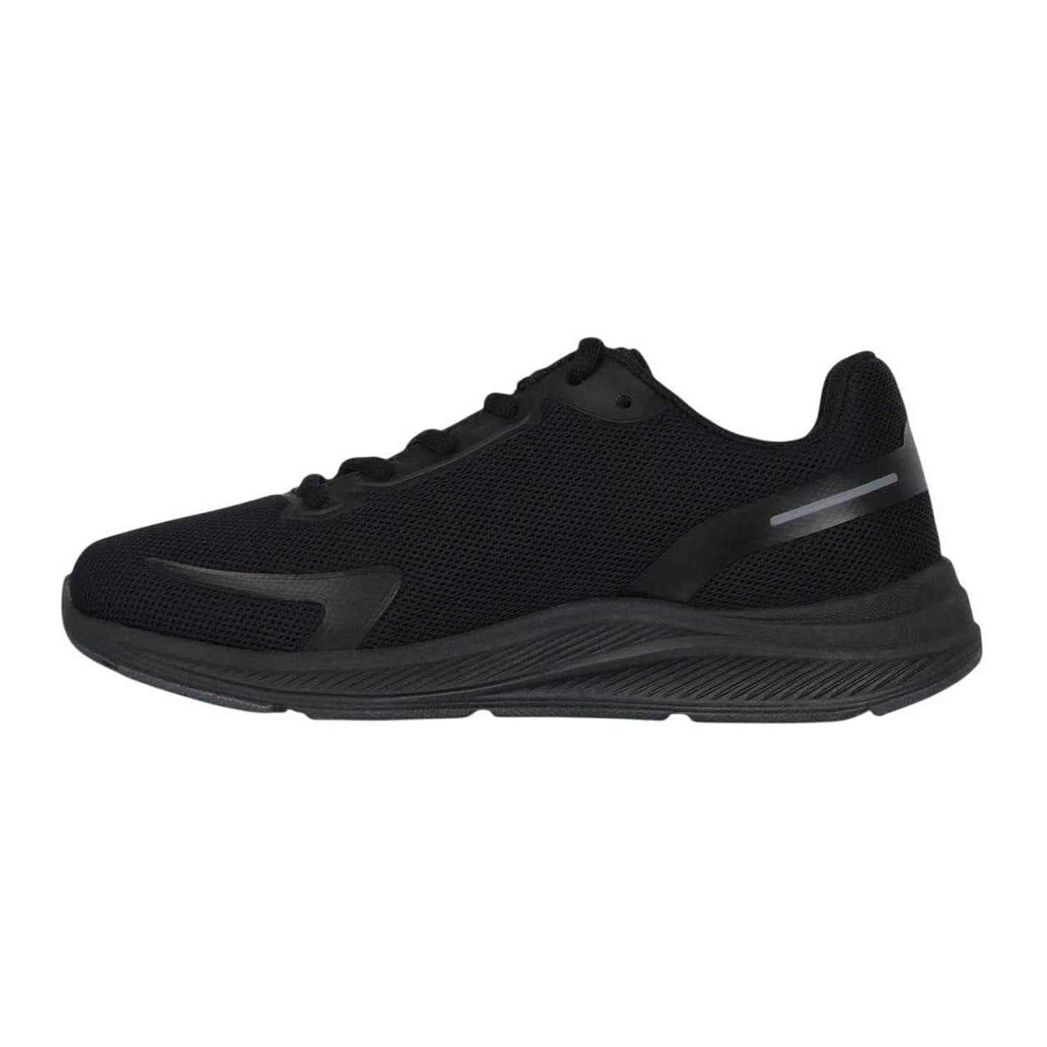 Black - Side - Slazenger Womens-Ladies Assent Trainers