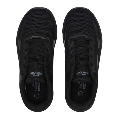 Black-Pink - Close up - Slazenger Womens-Ladies Assent Trainers