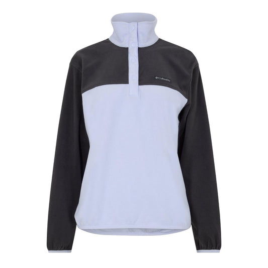 Snowdrift - Front - Columbia Womens-Ladies Point Paloma Fleece Quarter Zip Regular Sweatshirt