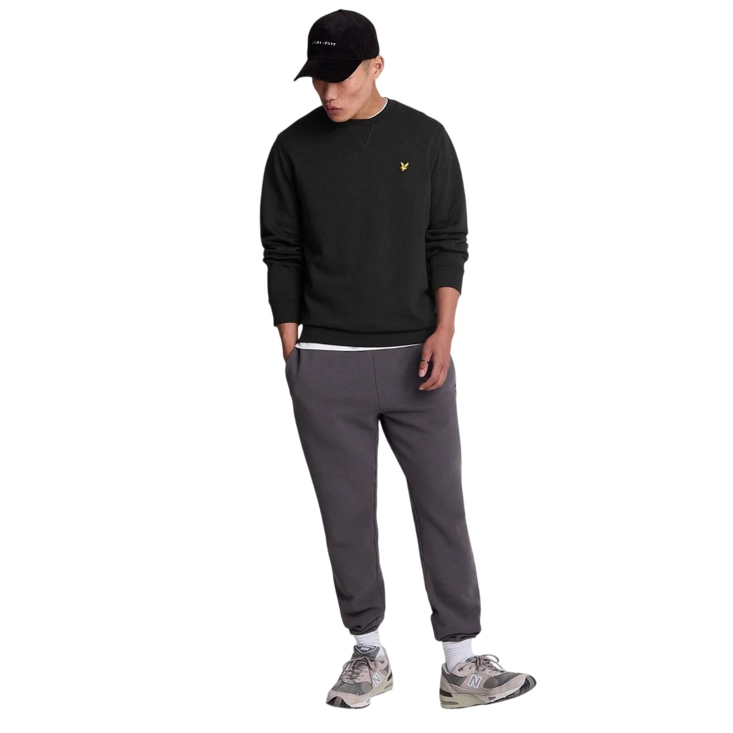 Black - Lifestyle - Lyle & Scott Mens 1874 Regular Sweatshirt