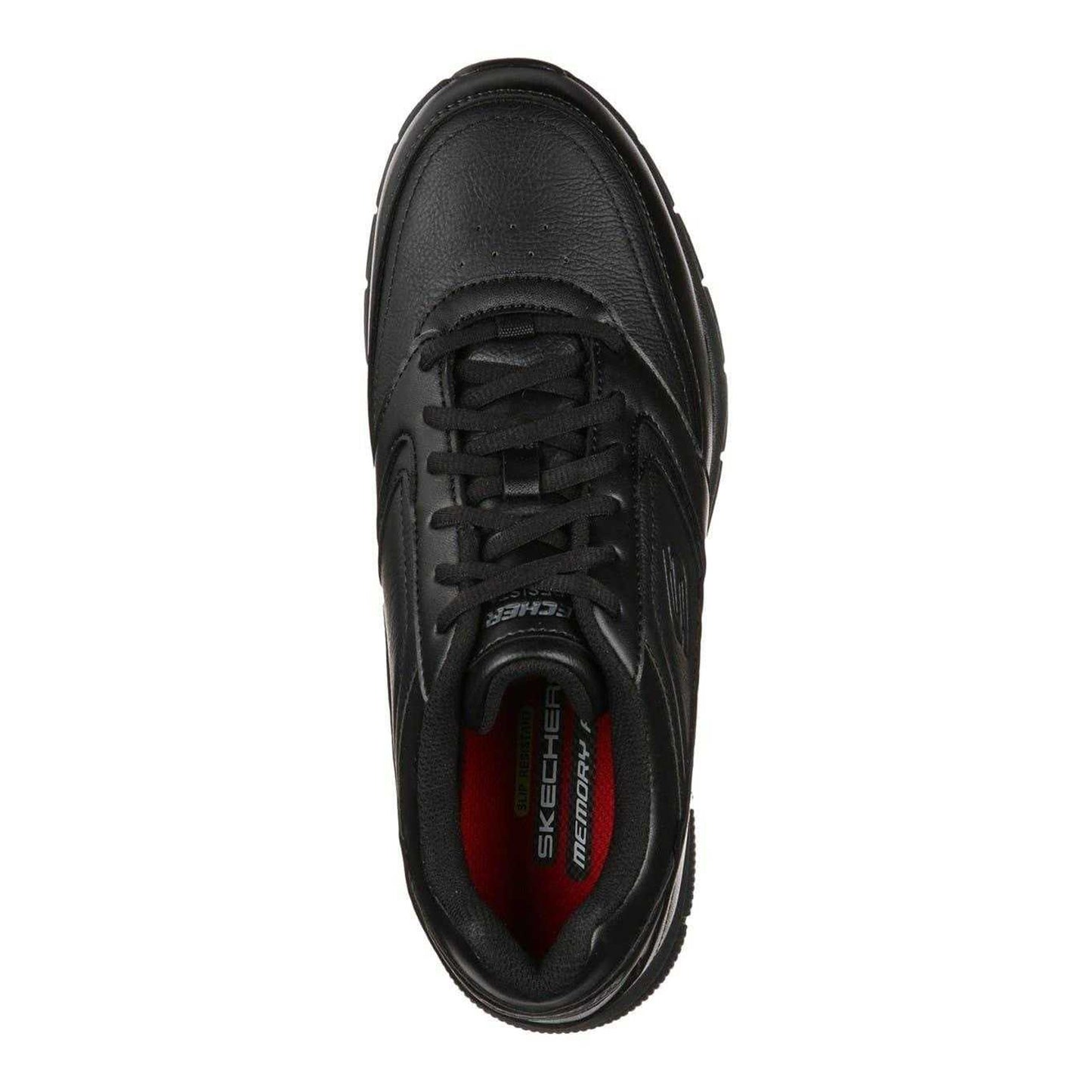 Black - Side - Skechers Mens Nampa Anti-Slip Work Trainers