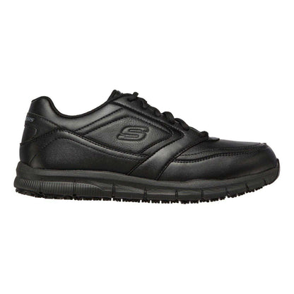 Black - Front - Skechers Mens Nampa Anti-Slip Work Trainers
