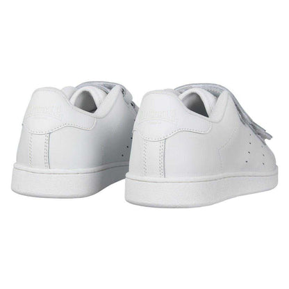 Black - Close up - Lonsdale Childrens-Kids Leyton Leather Trainers