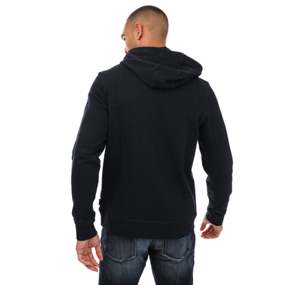 Black - Back - Ted Baker Mens Hendon Hoodie