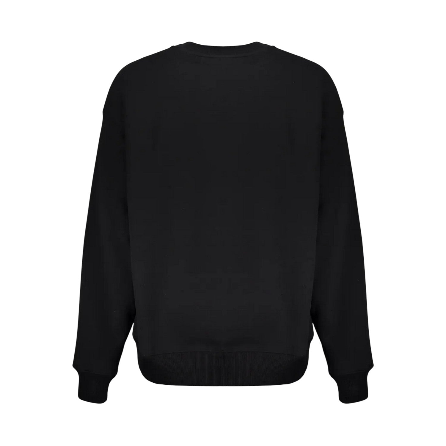 Black-White - Back - Off White Unisex Adult Diagonal Stripe Oversized Sweatshirt