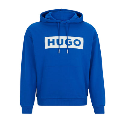 Blue - Front - Boss Mens Box Long-Sleeved Hoodie