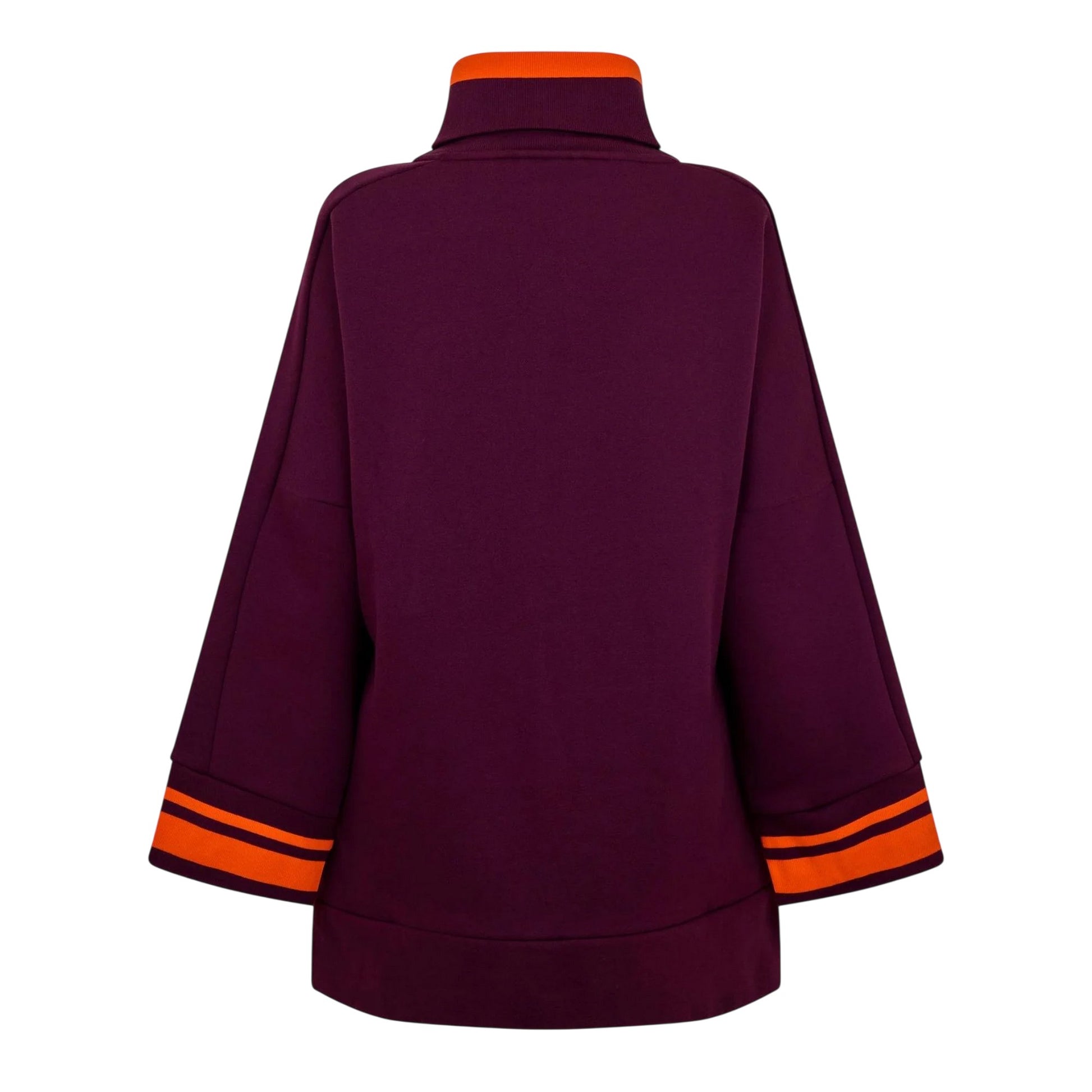Purple - Back - Puma Womens-Ladies Winetas Full Zip Hoodie