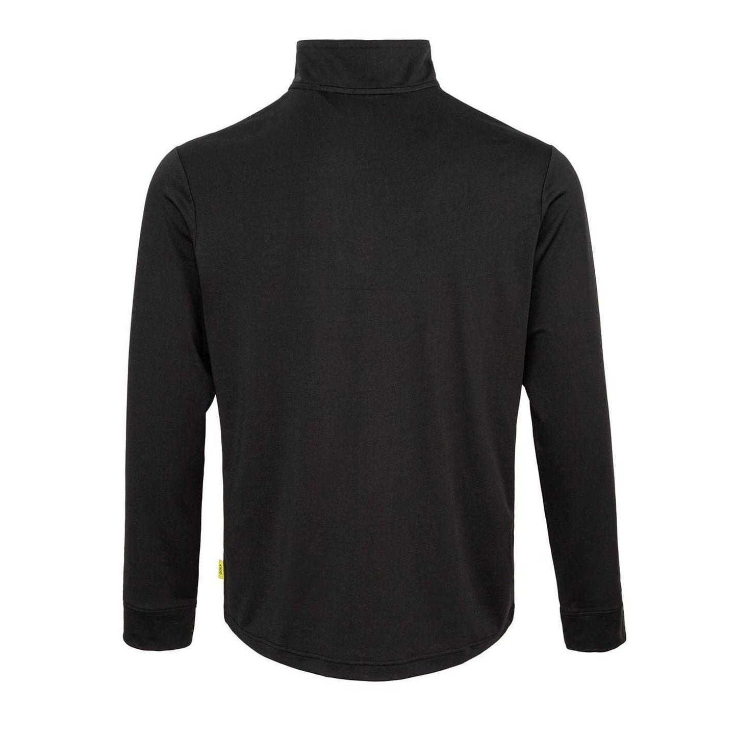 Black - Back - Slazenger Mens Quarter Zip Sweatshirt