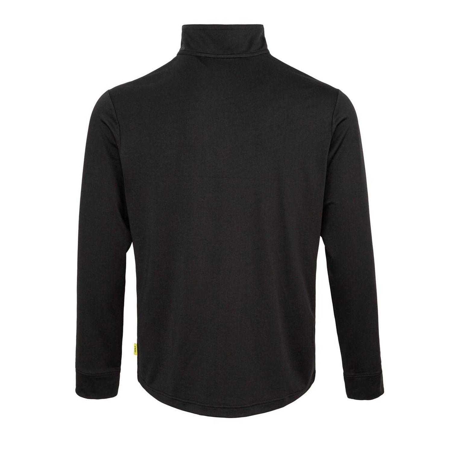 Black - Back - Slazenger Mens Quarter Zip Sweatshirt