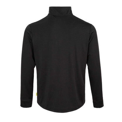 Black - Back - Slazenger Mens Quarter Zip Sweatshirt