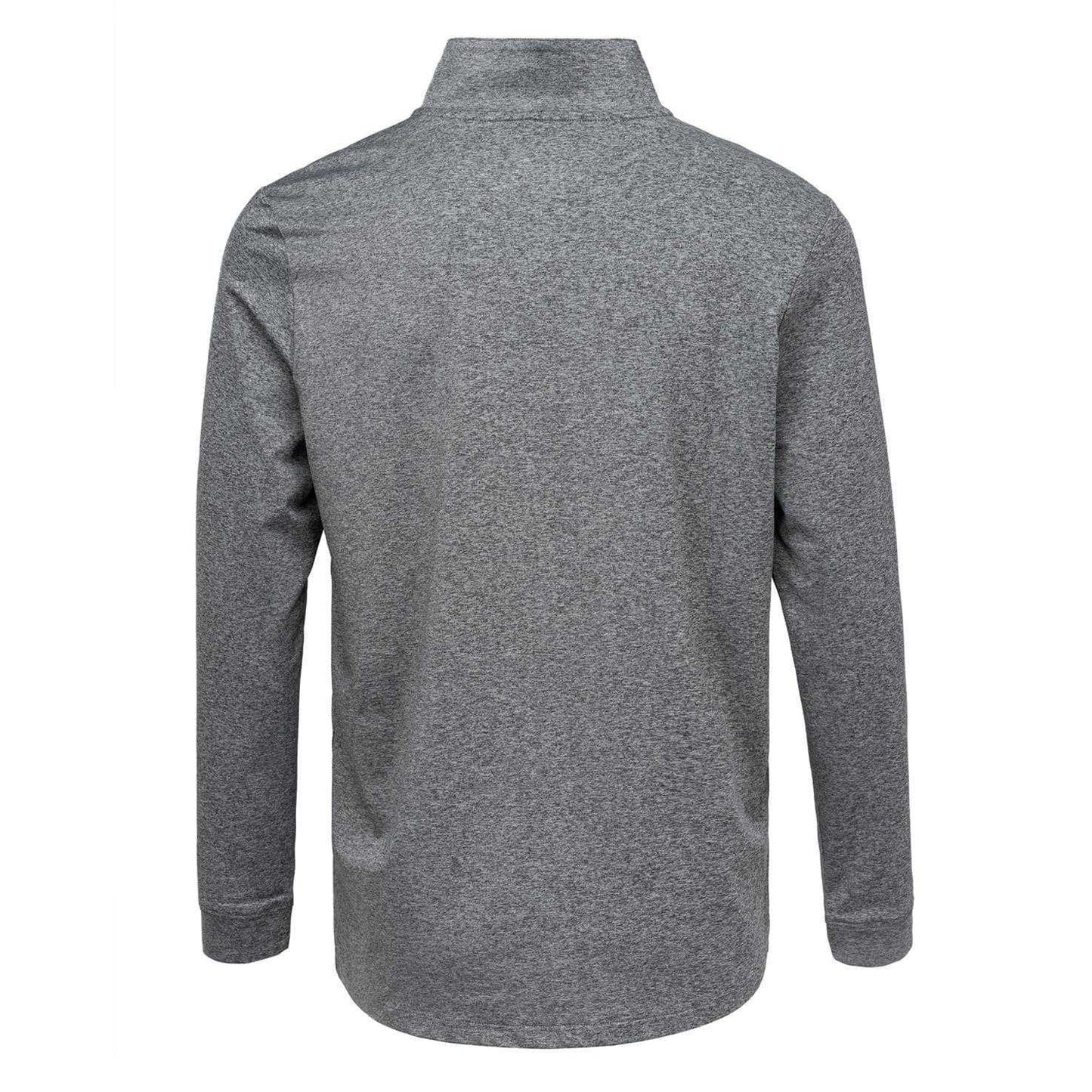 Charcoal - Back - Slazenger Mens Quarter Zip Sweatshirt