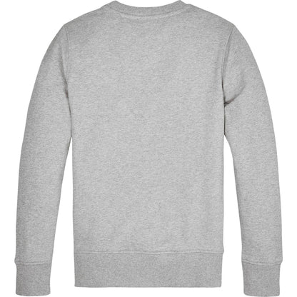 Grey - Back - Tommy Hilfiger Childrens-Kids Signature Logo Sweatshirt