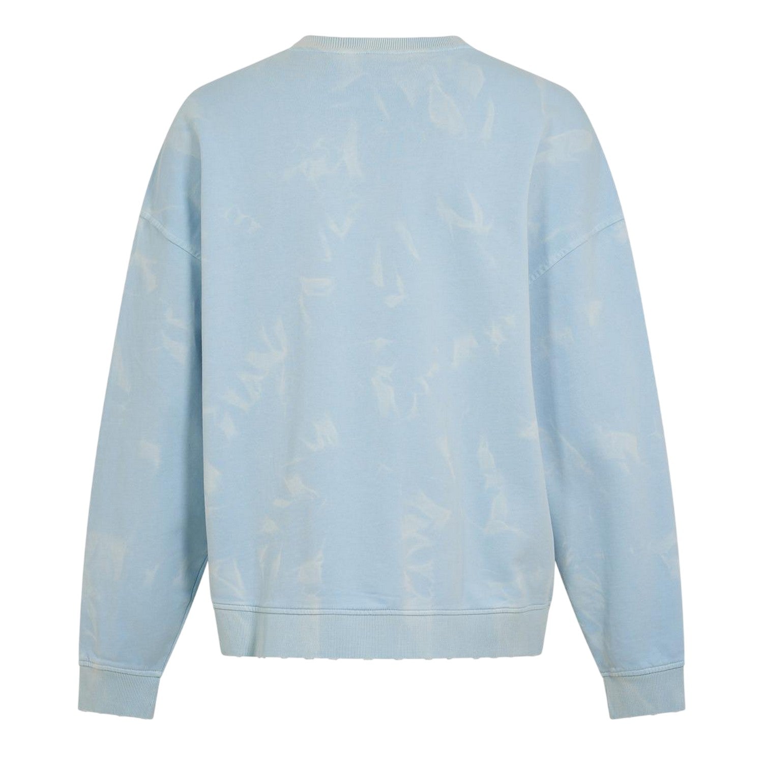 Blue - Back - Hugo Mens Nustroyos Tie Dye Oversized Sweatshirt