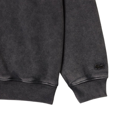 Black - Lifestyle - Lacoste Mens Embroidered Logo Sweatshirt