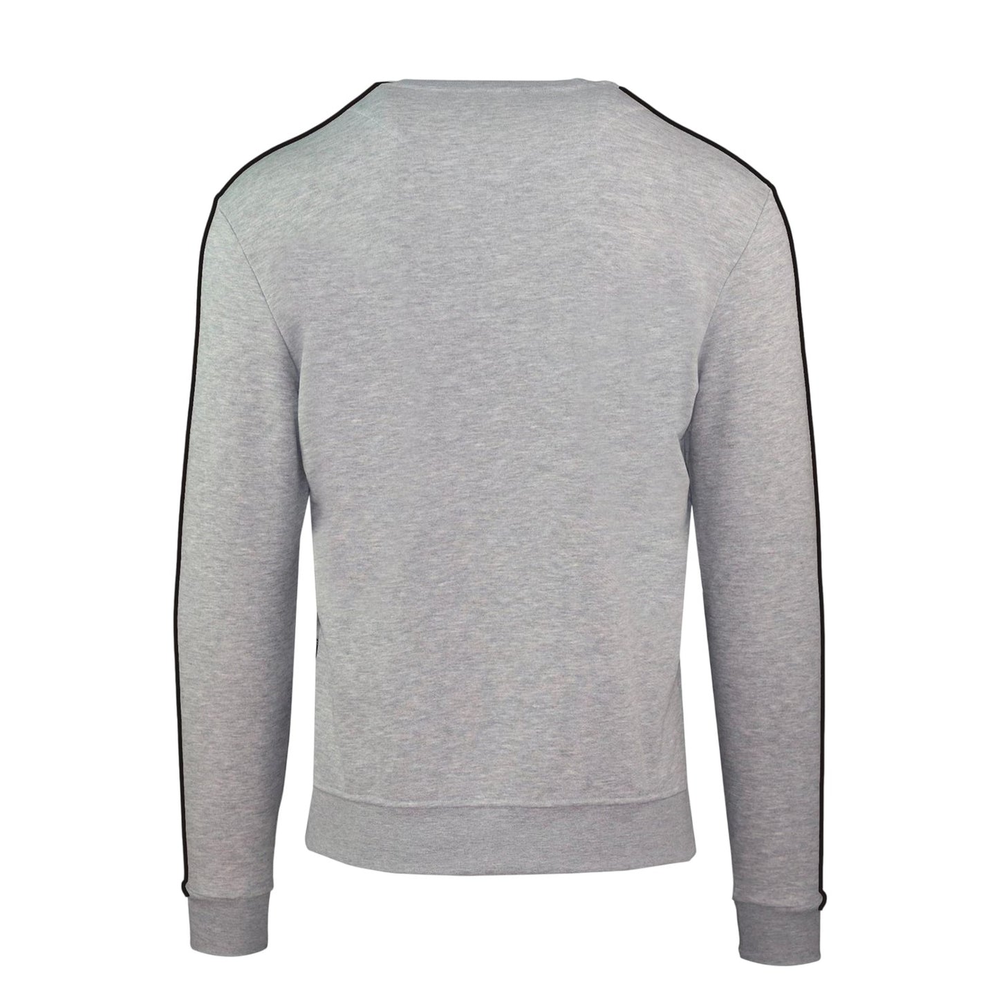 Grey - Back - Aquascutum Mens London Double Stripe Sweatshirt
