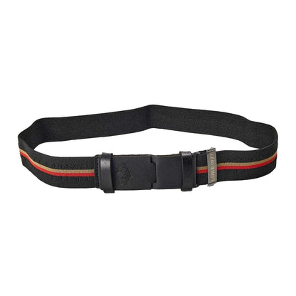 Black - Front - Luke 1977 Mens Striped Casual Belt