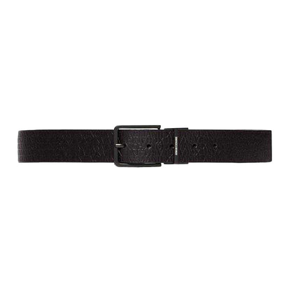 Black - Back - Armani Exchange Mens Reversible Casual Belt