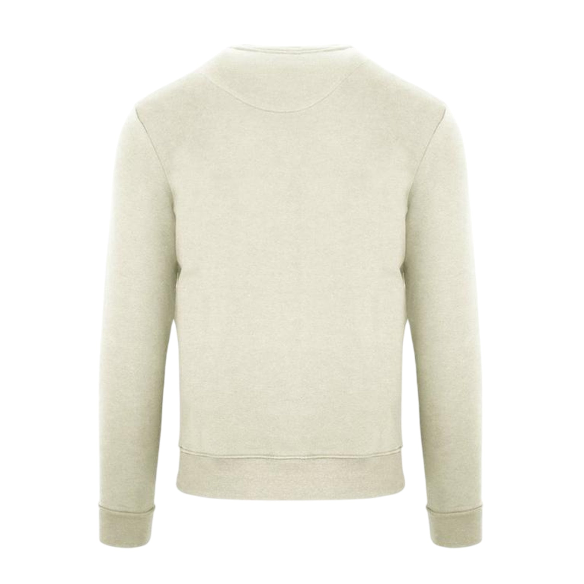 Butter - Back - Aquascutum Mens Cotton Blend Ribbed Collar Regular Sweatshirt