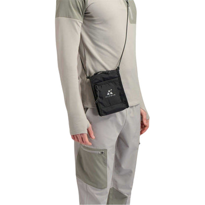 Black - Front - ALTRYN Nylon Crossbody Bag