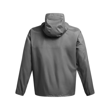 Grey - Back - Under Armour Mens Cloudstrike 2.0 Stormproof Padded Jacket
