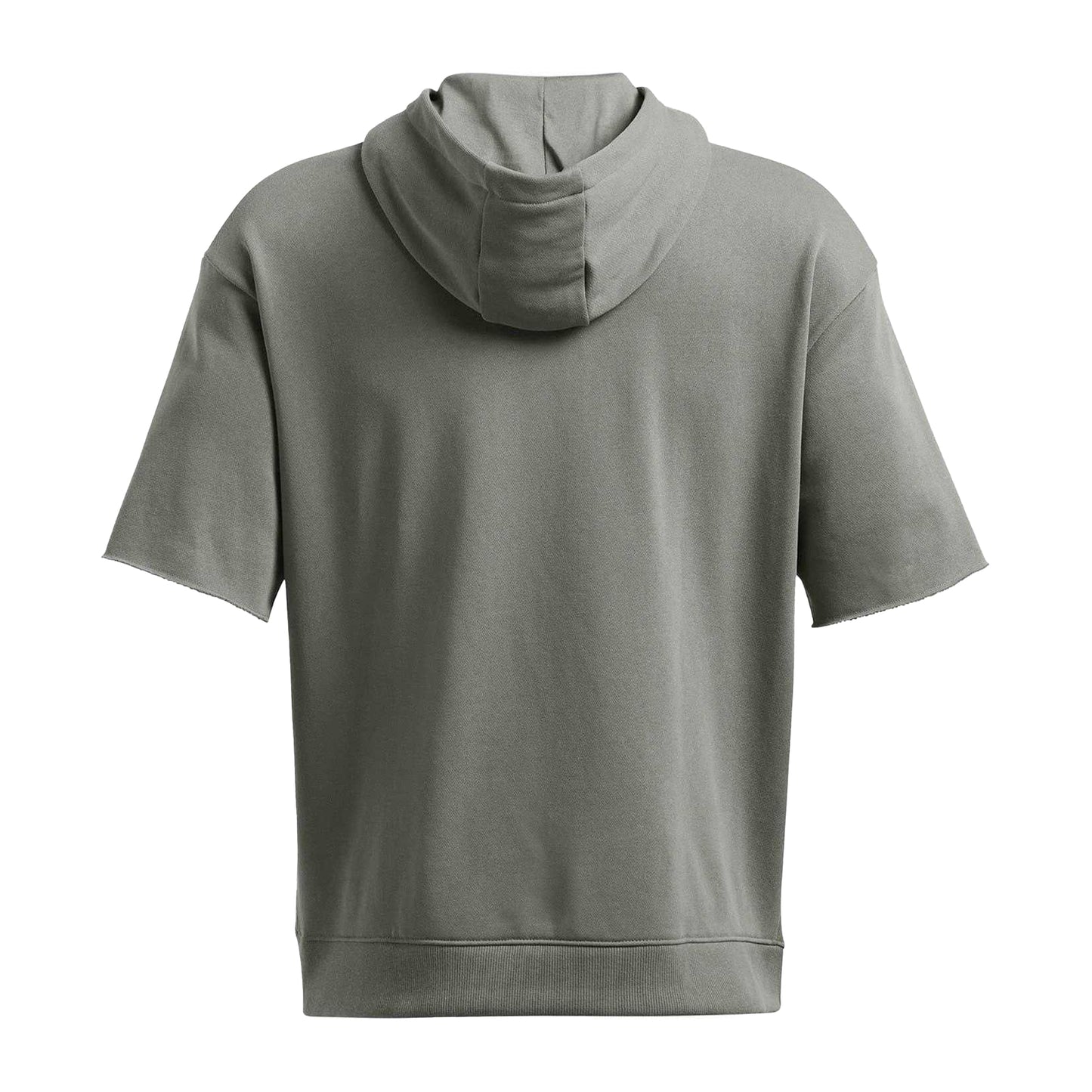 Green - Back - Under Armour Mens Project Rock Graphic Print Relaxed Fit Drawstring Hoodie