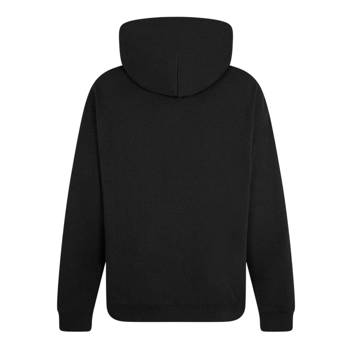 Black - Back - Hugo Mens Danohood Drop Sleeve Hoodie