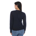 Navy - Back - Ted Baker Womens-Ladies Averiii Merino Wool Crew Neck Jumper