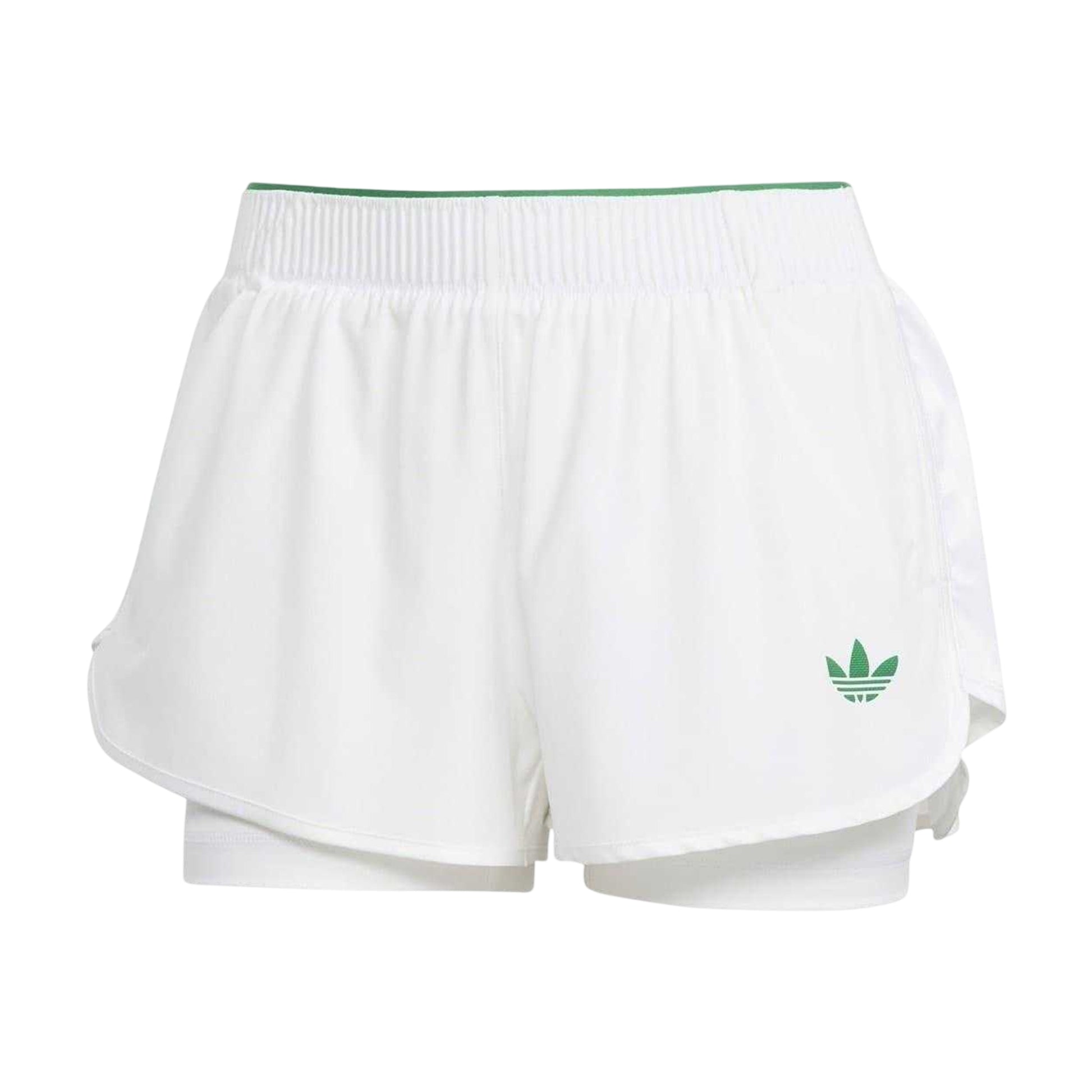 White - Front - Adidas Womens-Ladies Pro Climacool Tennis Shorts