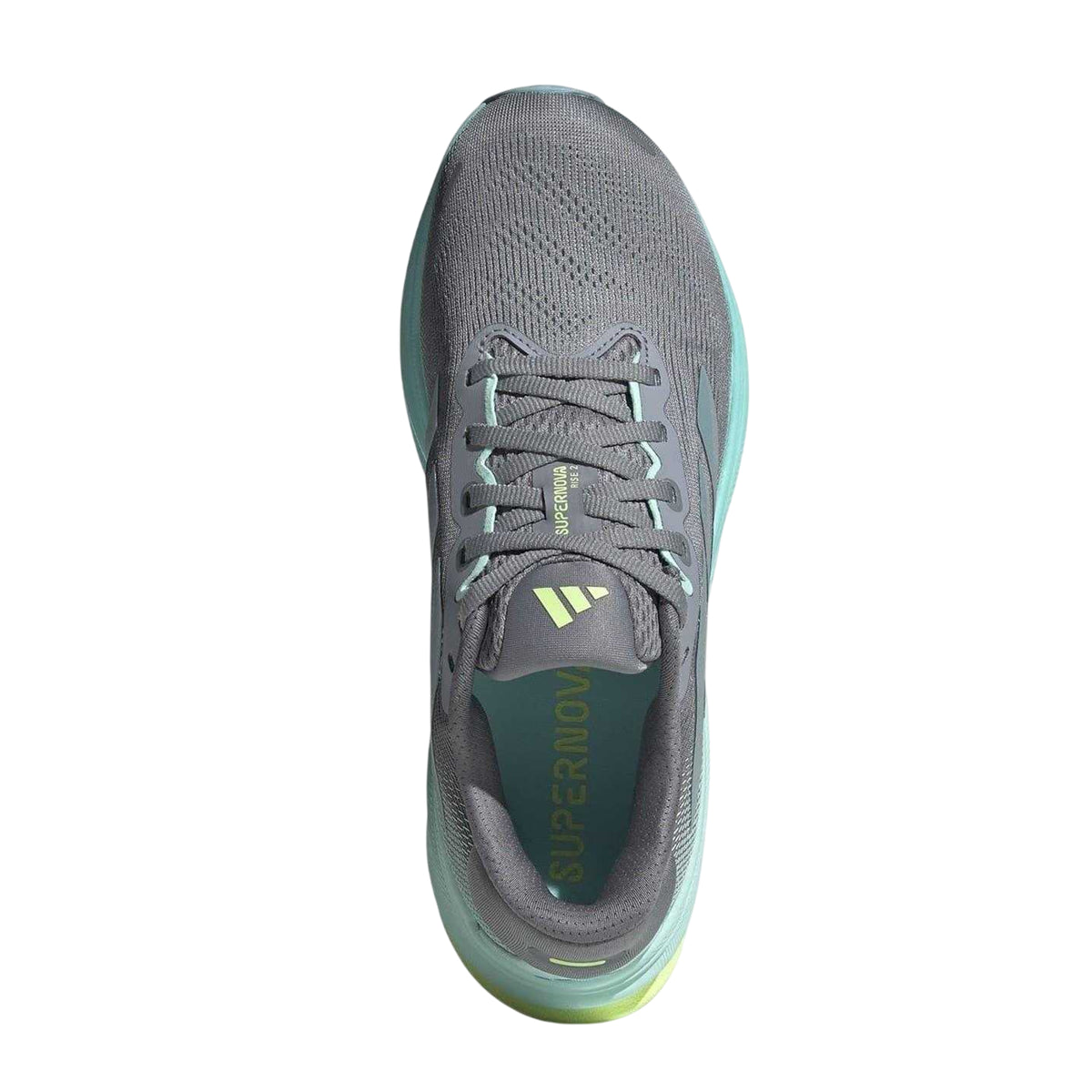 Grey-Aqua - Lifestyle - Adidas Womens-Ladies Supernova Rise 2 Running Shoes