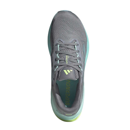 Grey-Aqua - Lifestyle - Adidas Womens-Ladies Supernova Rise 2 Running Shoes