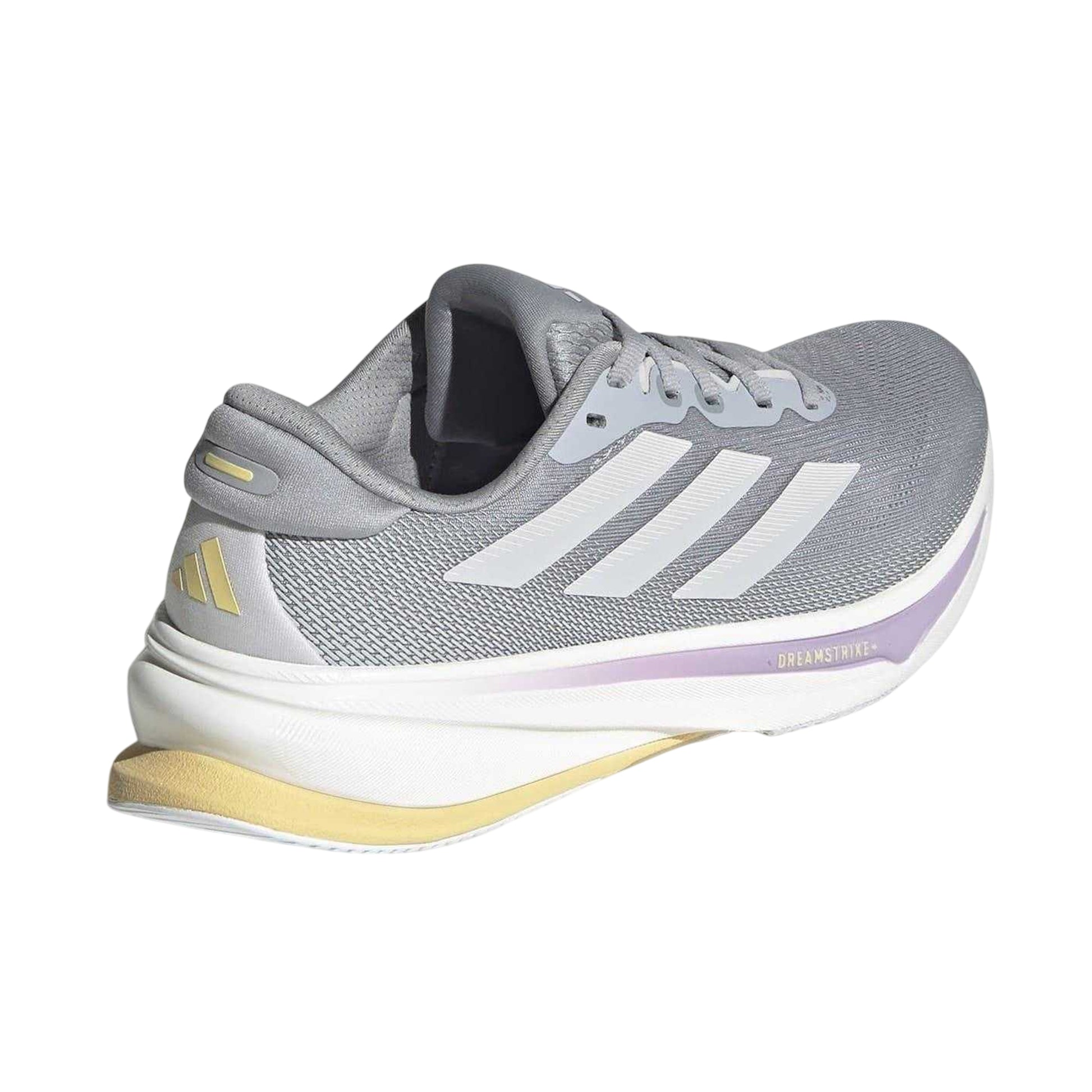 Silver - Back - Adidas Womens-Ladies Supernova Rise 2 Running Shoes