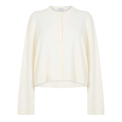 Vintage White - Front - Jack Wills Womens-Ladies Drop Shoulder Cardigan