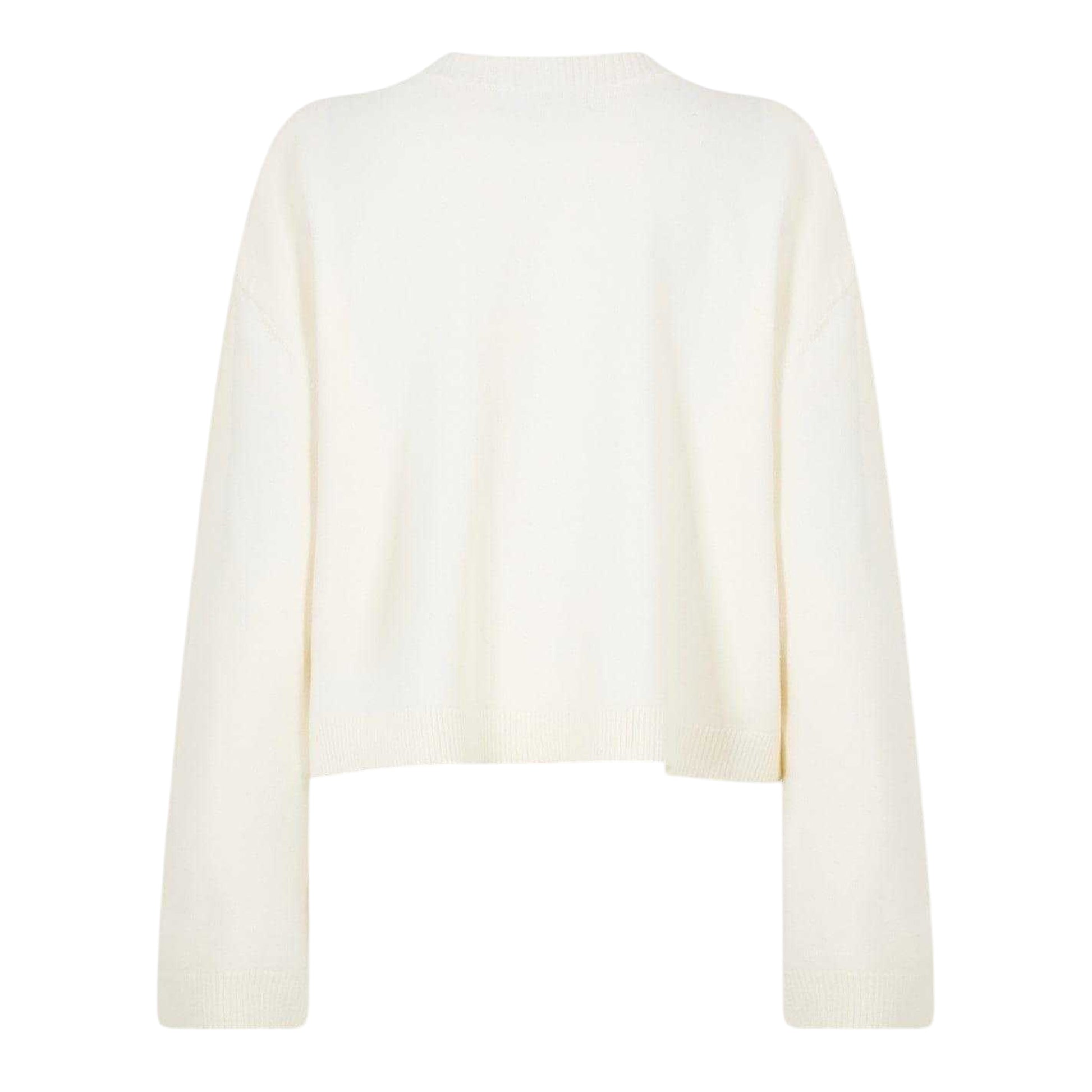 Vintage White - Back - Jack Wills Womens-Ladies Drop Shoulder Cardigan