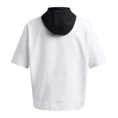 White - Back - Under Armour Mens Project Rock Relaxed Fit Hoodie