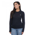 Navy - Front - Ted Baker Womens-Ladies Averiii Merino Wool Crew Neck Jumper